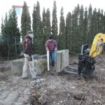 Abtransport der Einzelteile in die Falckenstein Kaserne [Quelle: Verein der Freunde und Förderer Barbara-Denkmal e.V. Koblenz]
