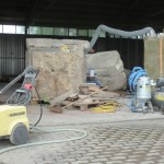 Restaurationarbeiten auf dem Gelände der Falckenstein-Kaserne [Quelle: Verein der Freunde und Förderer Barbara-Denkmal e.V. Koblenz]