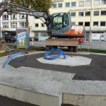 Das Fundament des Denkmals [Quelle: Verein der Freunde und Förderer Barbara-Denkmal e.V. Koblenz]