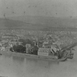 Deutsches Eck um 1875 [Quelle: Stadtarchiv Koblenz]