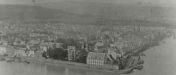 Deutsches Eck um 1875 [Quelle: Stadtarchiv Koblenz]