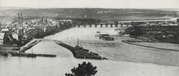 Deutsches Eck um 1882 [Quelle: Stadtarchiv Koblenz]