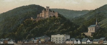 Schloss Stolzenfels ca. 1909 [Quelle: Stadtarchiv Koblenz]